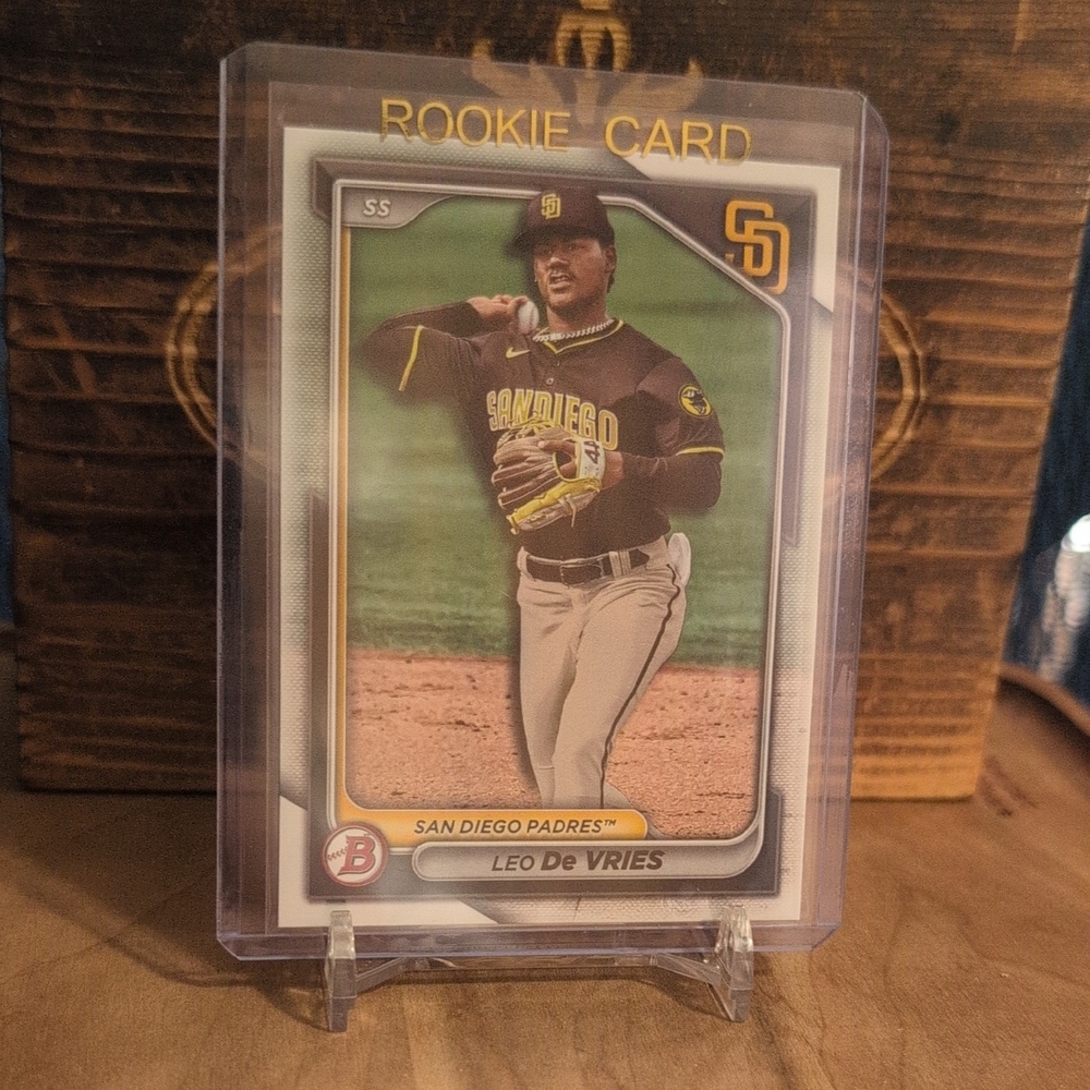 2024 Bowman Prospects Leo De Vries Rookie Card Padres Athletics 🔥🔥🔥